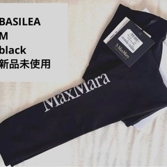 S MAXMARA レギンス ロゴスパッツBASILEAの画像