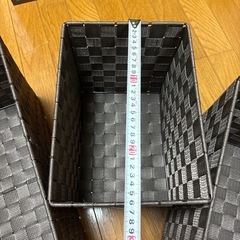 収納カゴ　3個セットの画像
