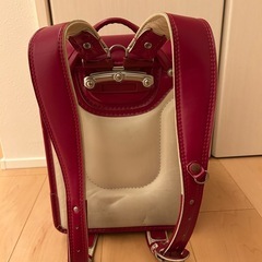 ベネトン　ランドセル　赤の画像