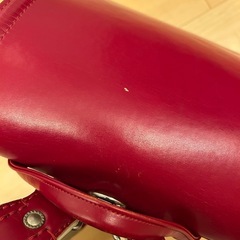 ベネトン　ランドセル　赤の画像