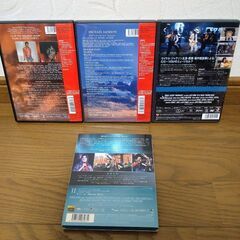 マイケル･ジャクソン DVD3枚＋Blu-ray1枚の画像