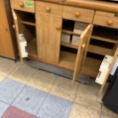 ロッグハウス　キッチンカウンター　幅120cmの画像