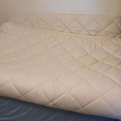 NITORI 抗菌・防臭加工が施された厚さ10cmのダブルサイズ敷き布団。の画像