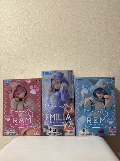 リゼロ レム ラム ベアトリス エミリア フィギュア 大量 まとめ売り 6体