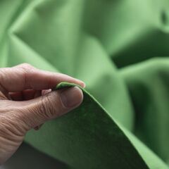 大きいフェルト生地 / グリーン / 幅83cm × 長さ3m / 厚み1mmの画像