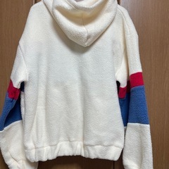 MEN'SフリースパーカーMの画像