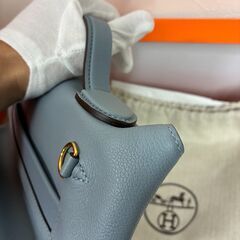 エルメス　2424ミニ　ブルーリン　GHWの画像