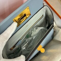 エルメス　2424ミニ　ブルーリン　GHWの画像