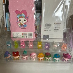 マスコットスタンド同型2個マスコット付きの画像