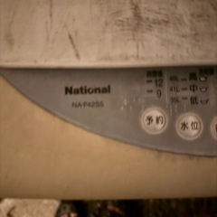 縦型洗濯機の画像