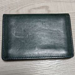 深緑 名刺入れの画像