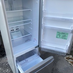 NO B708🌈福岡市内配送設置無料✨🌈MR-P17C-S 冷蔵庫 ピュアシルバー [168L /2ドア /右開きタイプ]の画像