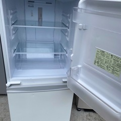 NO B709🌈福岡市内配送設置無料✨🌈シャープ 137L 2ドアノンフロン冷蔵庫 keyword キーワードホワイト SJ14E5KWの画像