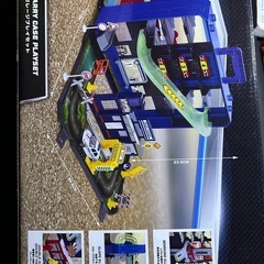 スピードシティ　ガレージプレイセット　の画像