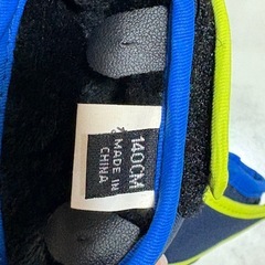 キッズ 140センチ スノー手袋の画像