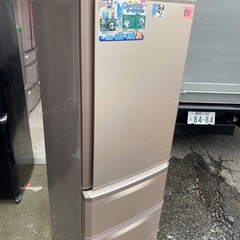 NO B711🌈福岡市内配送設置無料✨🌈MITSUBISHI(三菱)の3ドア冷蔵庫「MR-C37X-P」の画像