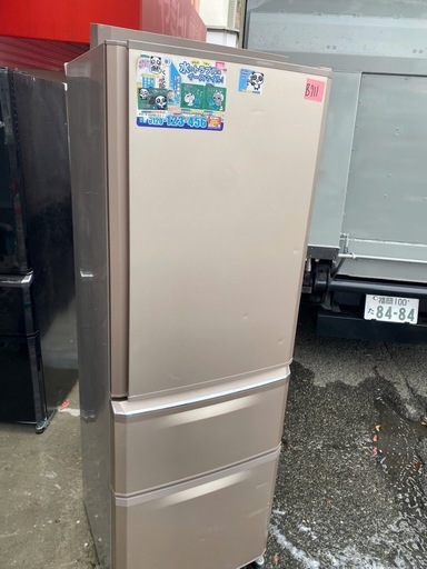 NO B711?福岡市内配送設置無料✨?MITSUBISHI(三菱)の3ドア冷蔵庫「MR-C37X-P」