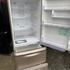 NO B711🌈福岡市内配送設置無料✨🌈MITSUBISHI(三菱)の3ドア冷蔵庫「MR-C37X-P」の画像