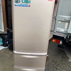 NO B711🌈福岡市内配送設置無料✨🌈MITSUBISHI(三菱)の3ドア冷蔵庫「MR-C37X-P」の画像