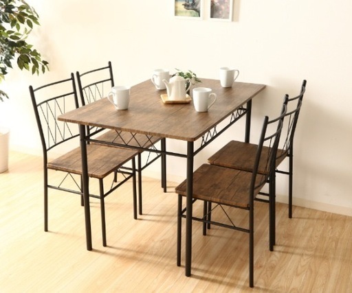 ダイニングテーブルセット 4人掛け】 テーブル チェア ダイニング