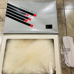 成人式　白いファーショールの画像