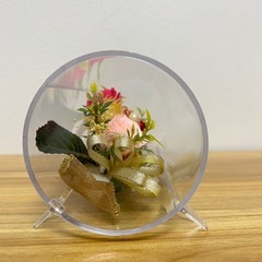 ドライフラワー飾りの画像