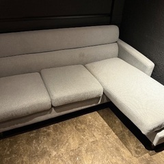 ニトリ　カウチソファ　2.3人掛けの画像