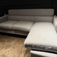 ニトリ　カウチソファ　2.3人掛けの画像