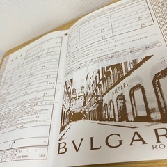 BVLGARI婚姻届の画像