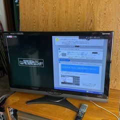 シャープ！AQUOS！液晶テレビ！40Vの画像