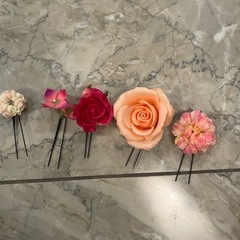 成人式・卒業式等お着物用　髪飾り③の画像