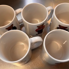 マグカップ5個の画像