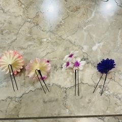 成人式・卒業式等お着物用　髪飾り⑤の画像