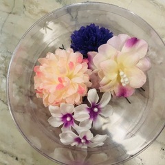 成人式・卒業式等お着物用　髪飾り⑤の画像