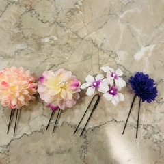 成人式・卒業式等お着物用　髪飾り⑤の画像