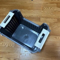 カインズ カゴ 洗濯物カゴ　ランドリー
の画像