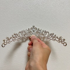 結婚式小物ティアラの画像