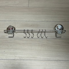 LK SHOP キッチンツールフック 強力 吸盤 ステンレスの画像