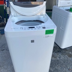 NO B714🌈福岡市内配送設置無料✨🌈洗濯機 シャープ 一人暮らし 4.5kg 風乾燥  ES-G4E3-KWの画像