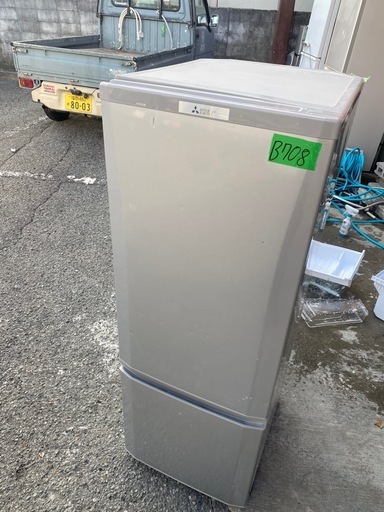 NO B708?福岡市内配送設置無料✨?MR-P17C-S 冷蔵庫 ピュア