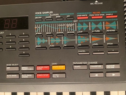 YAMAHA ヤマハ サンプリングキーボード VSS-200 (ペマラモ) 荏原中延の