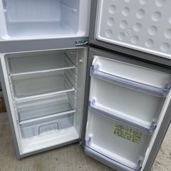 NO B710🌈福岡市内配送設置無料✨🌈シャープ SHARP 直冷式冷蔵庫 （118L・右開き） 2ドア シルバー系 SJ-H12W-Sの画像