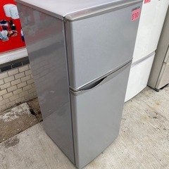 NO B710🌈福岡市内配送設置無料✨🌈シャープ SHARP 直冷式冷蔵庫 （118L・右開き） 2ドア シルバー系 SJ-H12W-Sの画像