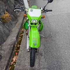 カワサキ　 KDX DX125A 実動　 2スト　KDX125SR 始動動画あり　キャブレター洗浄済　始動動画あり　オフロード車　兵庫県宝塚市の画像