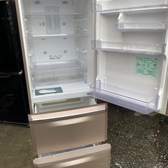 NO B711🌈福岡市内配送設置無料✨🌈MITSUBISHI(三菱)の3ドア冷蔵庫「MR-C37X-Pの画像