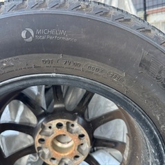 20、30アルヴェル装着可能スタッドレスタイヤ、ホイール付き4本セットの画像