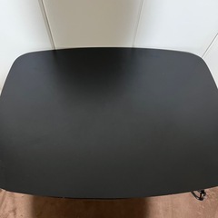 ニトリ ローテーブル キャル2 7050 BK｜傷多め・使用問題なしの画像