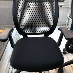 【配送可能】オフィスチェア２脚セット③の画像