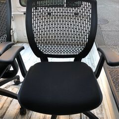 【配送可能】オフィスチェア２脚セット③の画像