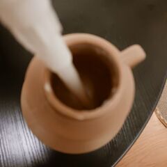 ゴートミルクボディローションチョコレートミルク　900ml中残量半分はありますの画像